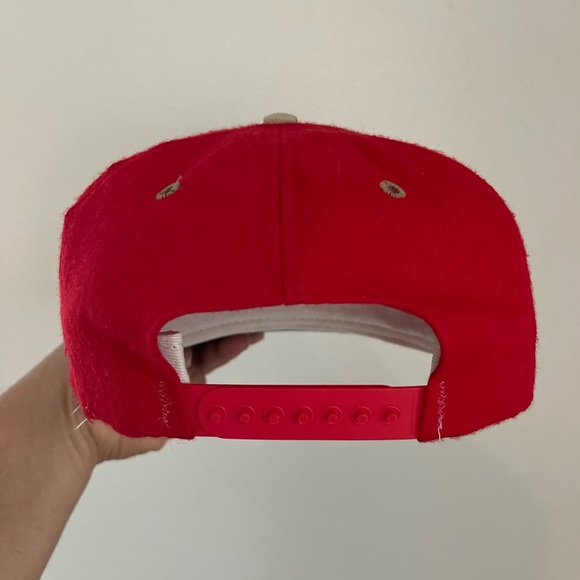 Vintage 90s San Francisco 49ers AJD NFL Snapback Hat - Picture 6 of 8